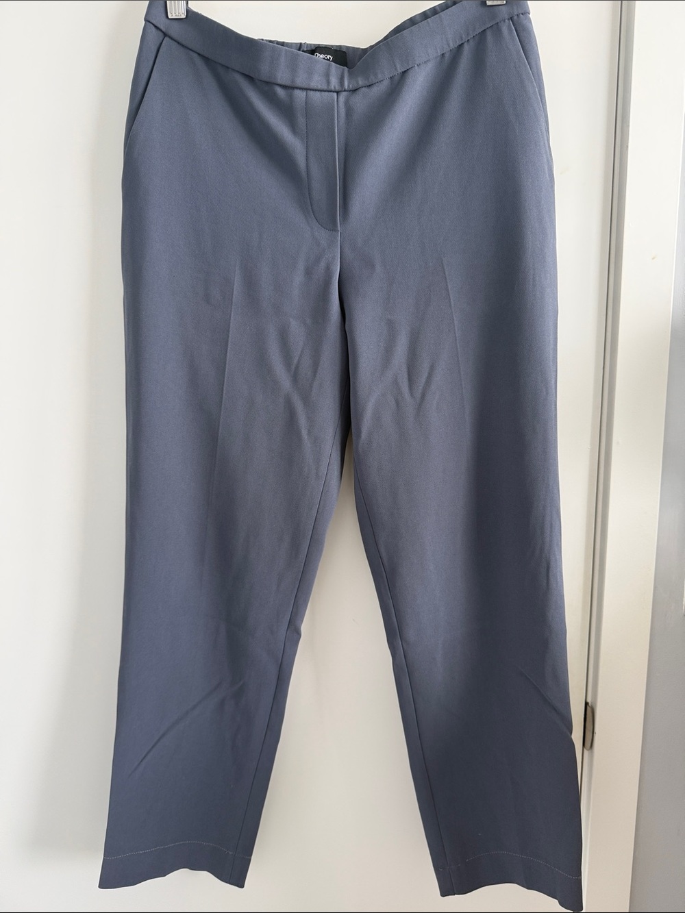 Theory Suit Pants/Trousers in Slate Blue